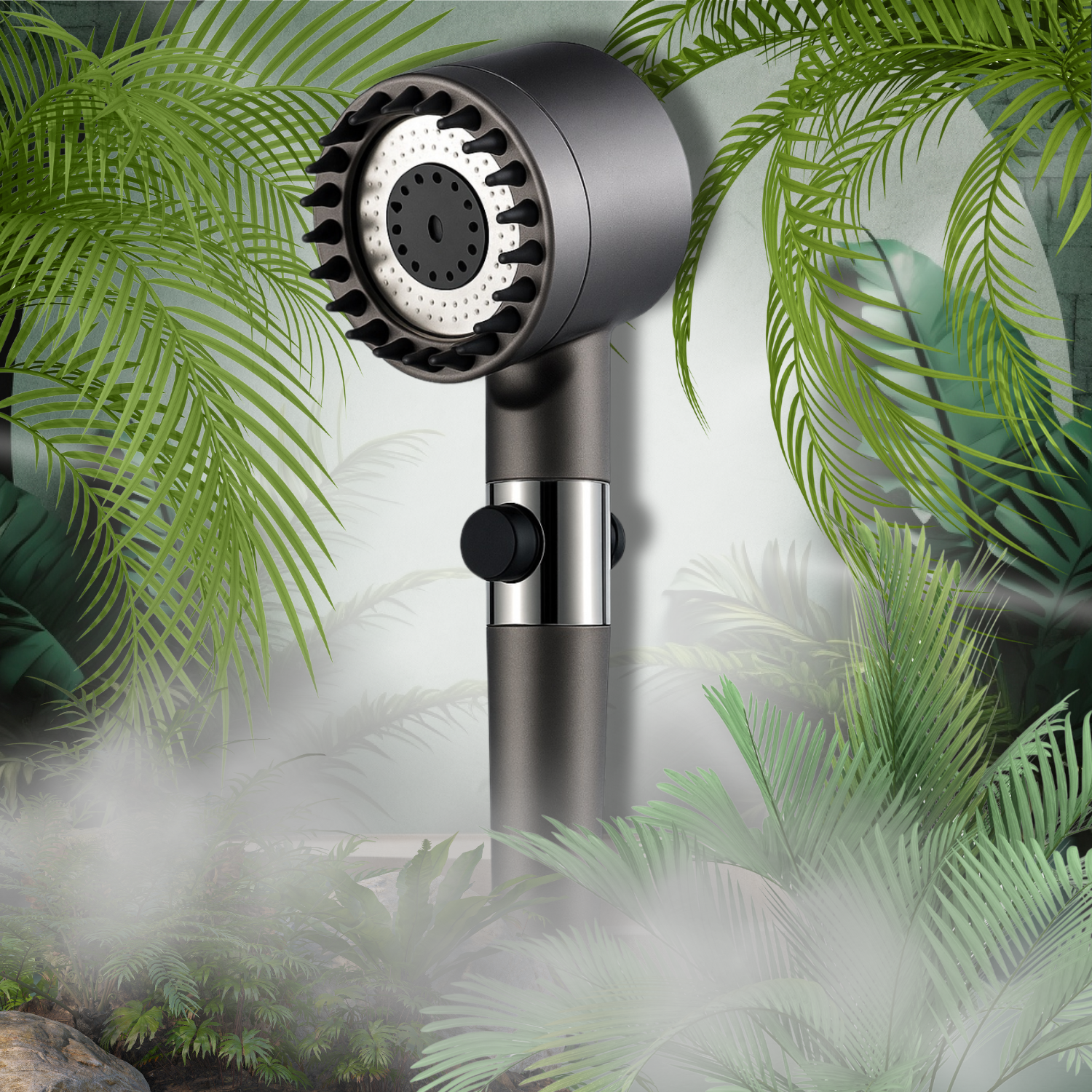 NüVia™ pommeau de douche haute pression