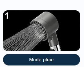 NüVia™ pommeau de douche haute pression