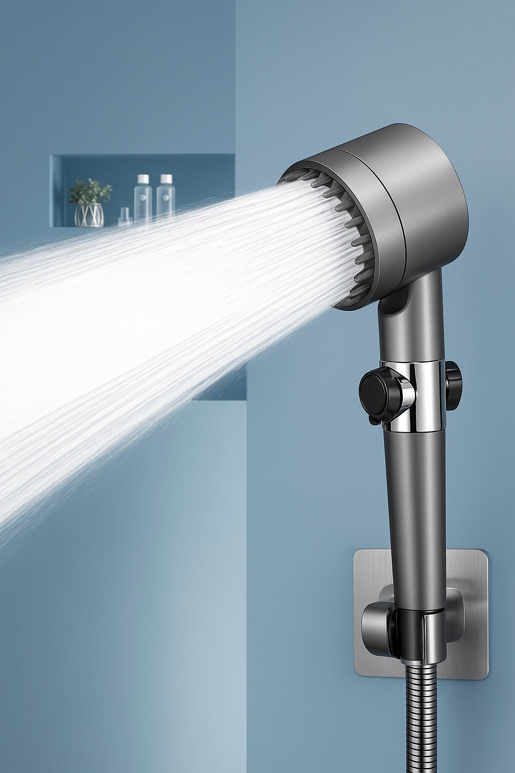 NüVia™ pommeau de douche haute pression